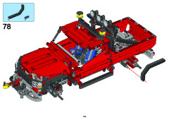 LEGO 8258 instructions page 23 – build guide